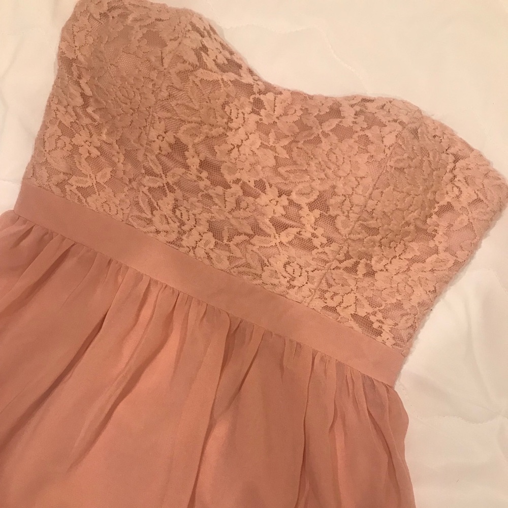 Forever 21 - Hi-Lo Dress blush pink
